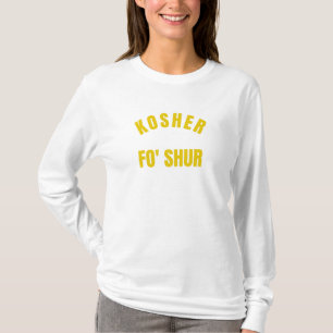 Kosher Fo Shure Funny Jwish Kashrut Pareve T-Shirt