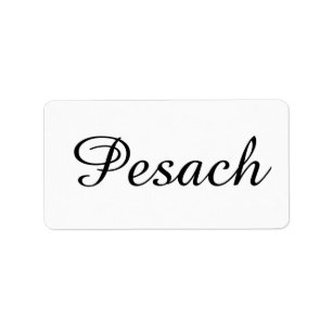 Kosher Kitchen Stickers Label Pessach Adressaufkleber