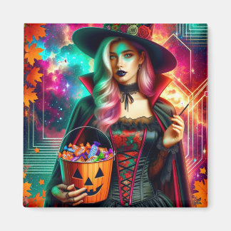 Kosmetik-Hexen-Candy-Eimer-Quadrat-Magnet Magnet