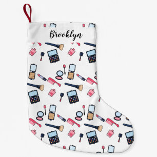 Kosmetik / Make-up Cartoon Illustration Kleiner Weihnachtsstrumpf