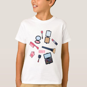 Kosmetik / Make-up Cartoon Illustration T-Shirt