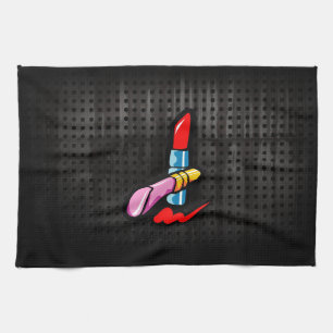 Kosmetik; Niedlich Schwarz Geschirrtuch