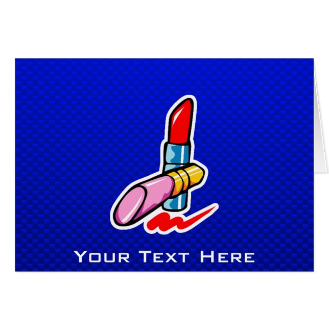 Kosmetika; blau (Vorderseite (Horizontal))