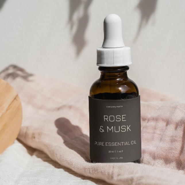 Kosmetische Öletiketten/Tropferflaschen mit Qrcode (Von Creator hochgeladen)