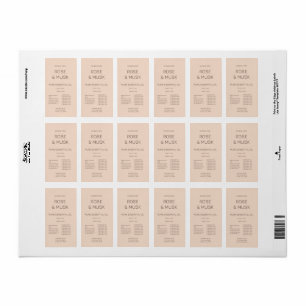 Kosmetische Öletiketten/Tropferflaschen mit Qrcode Adressaufkleber