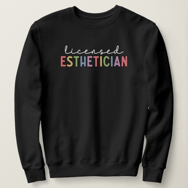 Kosmetologe Beautician Sweatshirt (Design vorne)