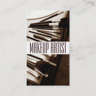 Kosmetologe Makeup Artist Beauty Salon Visitenkarte