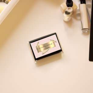 Kosmetologe Spritze Botox B12 QRCode Pink Visitenkarte