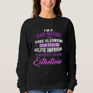 Kosmetologie Hautpflege Selbstfürsorge Dermatologi Sweatshirt