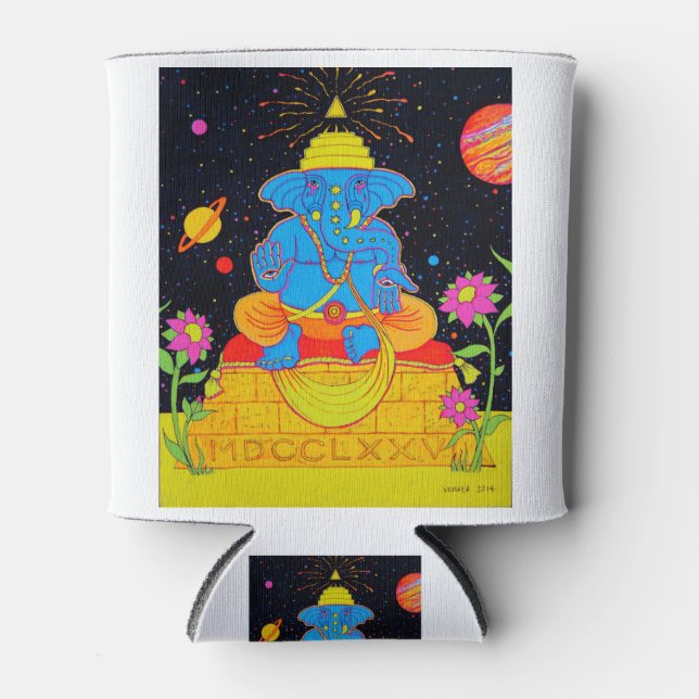 Kosmic Ganesh Dosenkühler (Vorderseite)
