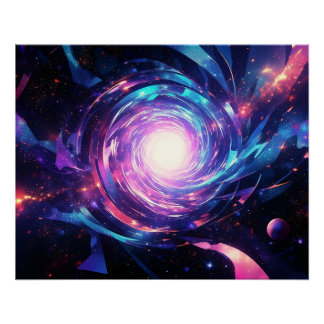 Kosmic Vortex Poster