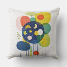Kosmisch Blumig Mitte des Jahrhunderts Modern Boho