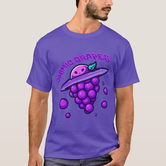 kosmische Alien T-Shirt (Vorderseite)