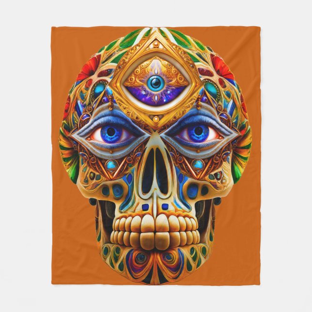 Kosmische Anforderung 21a Fleecedecke (Vorderseite)