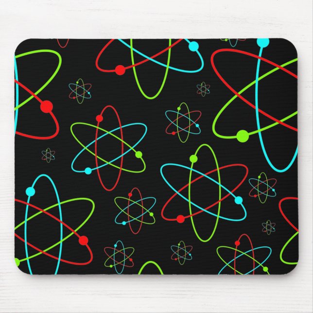 Kosmische Atommousepad Mousepad (Vorne)