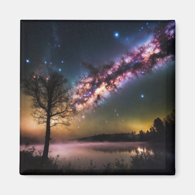 Kosmische Automagnete für Weltraumenthusiasten Magnet (Vorne)