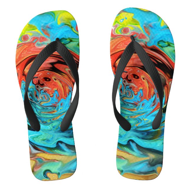 kosmische Blase Flip Flops (Fußbett)