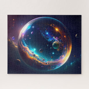 Kosmische Blase Galaxie Fantasy Art Puzzle