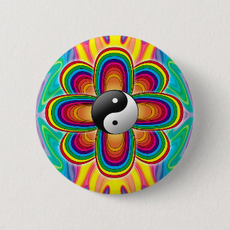 Kosmische Blume Button