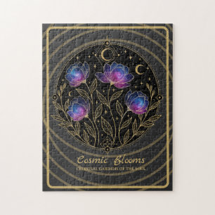 Kosmische Blüten – Himmlische Blumenmandalas Puzzle