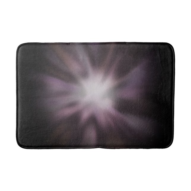 Kosmische Burst-Kunst Badematte (Vorderseite)