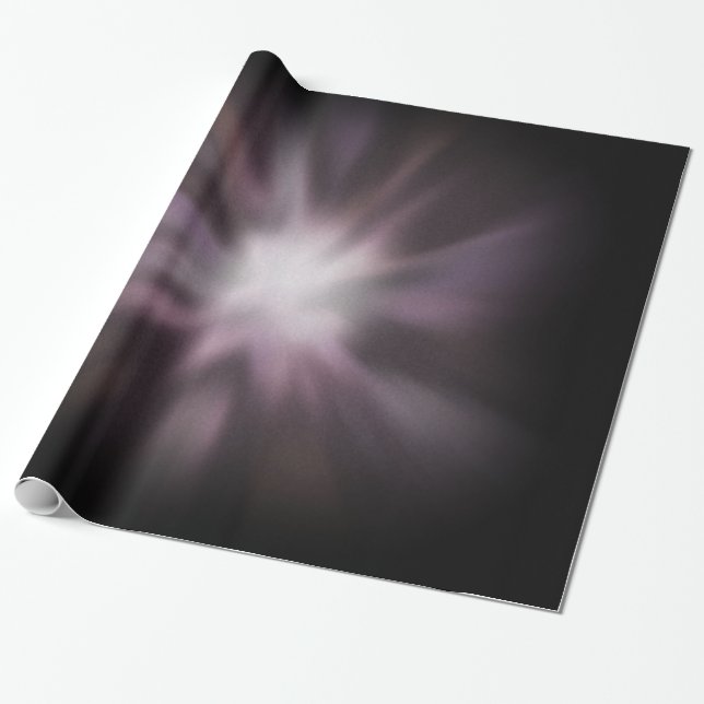 Kosmische Burst-Kunst Geschenkpapier (Ungerollt)