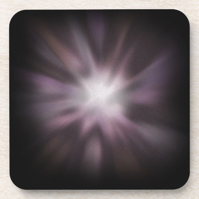 Kosmische Burst-Kunst Untersetzer (Vorderseite)