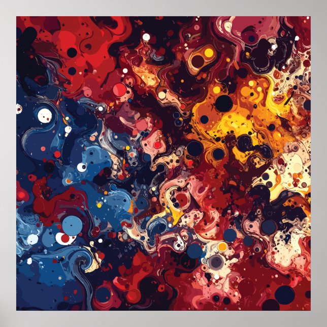 Kosmische Chroniken Poster (Vorne)