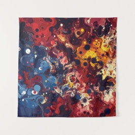 Kosmische Chroniken Wandteppich