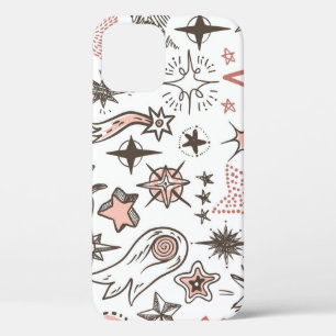 Kosmische Doodles: Sterne und Kometen Case-Mate iPhone Hülle