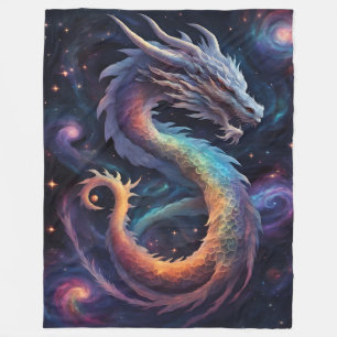 kosmische Drachen-Decke Fleecedecke