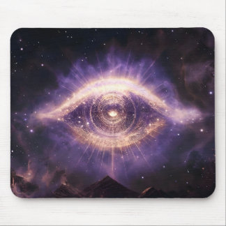 Kosmische Dritte-Augen-Erweckung - Spirituelle Wah Mousepad