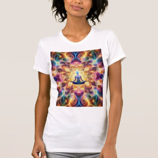 Kosmische Erweckung — psychedelische Meditationsen T-Shirt