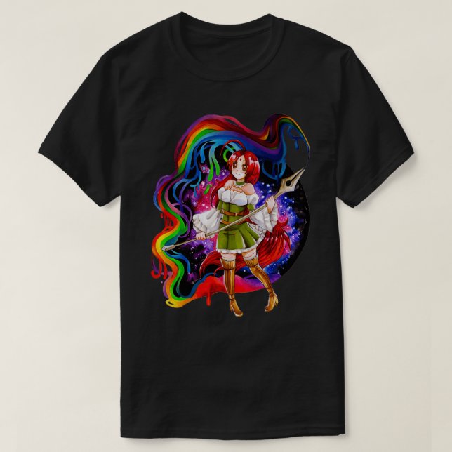 Kosmische Farbe T-Shirt (Design vorne)