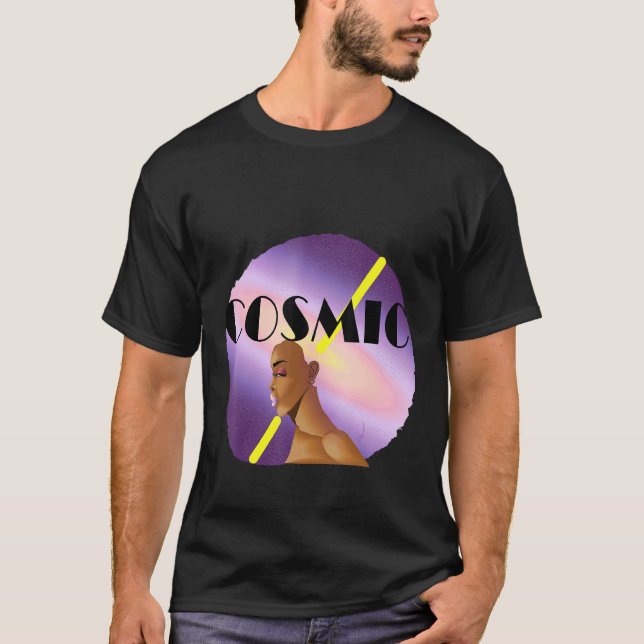 Kosmische Frau T-Shirt (Vorderseite)