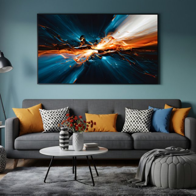 Kosmische Fusion Leinwanddruck (Von Creator hochgeladen)