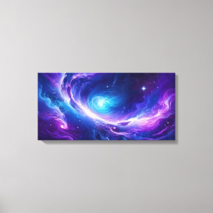 Kosmische Galaxie Kunst Leinwanddruck