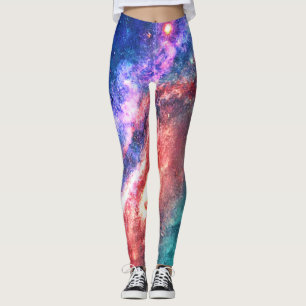 Kosmische Galaxie Leggings