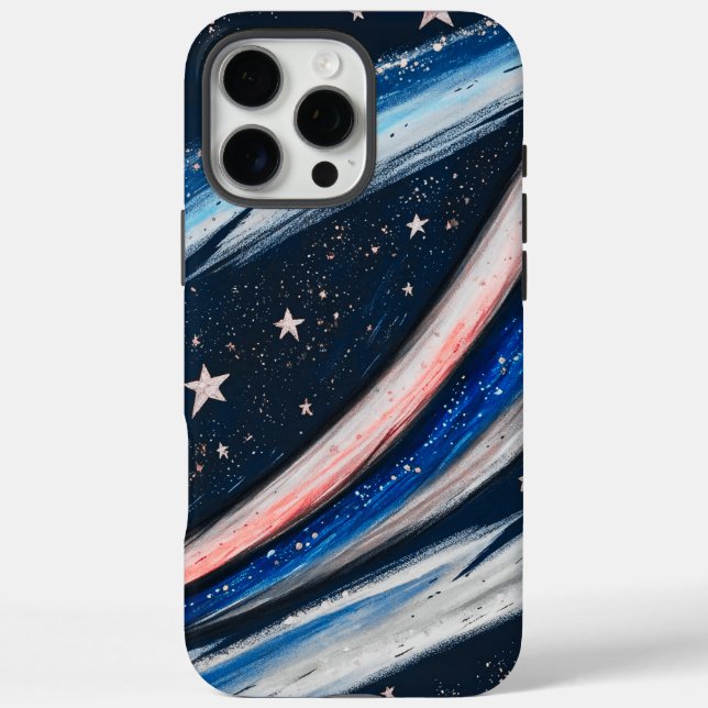 Kosmische Galaxie Swirl Handy Fall Case-Mate iPhone Hülle (Rückseite)
