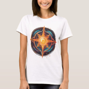 Kosmische Geburt: Gravity-Style New Star Emblem T-Shirt