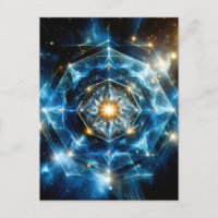 Kosmische Geometrie Mandala Stern Universum Abstra