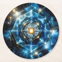 Kosmische Geometrie Mandala Stern Universum Abstra