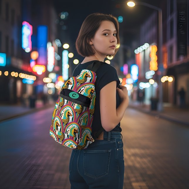 Kosmische Geparden Crossbody Bag (Von Creator hochgeladen)