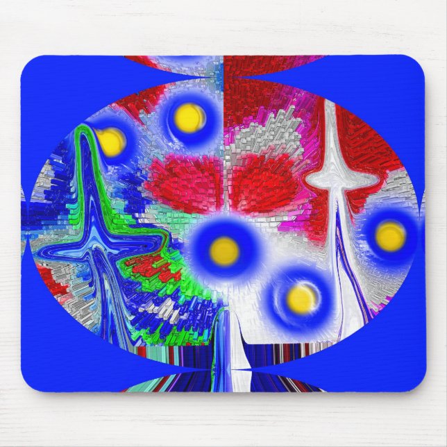 Kosmische Gewerkschaft der Sternenkunst Mousepad (Vorne)
