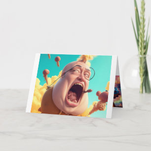 Kosmische Grüße von den Farting Weido-Außerirdisch Karte