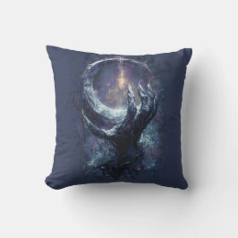 Kosmische Hand Dark Fantasy Kissen
