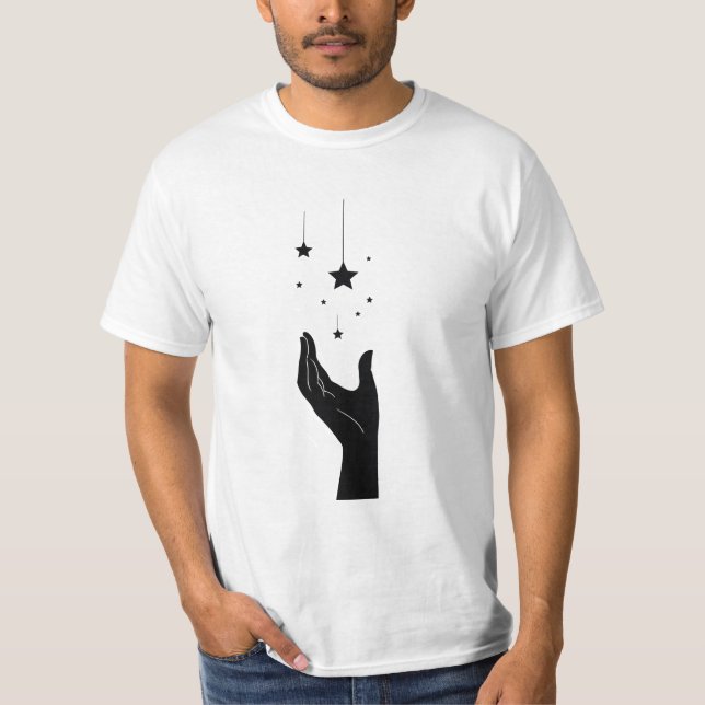 Kosmische Handhalterung T-Shirt (Vorderseite)