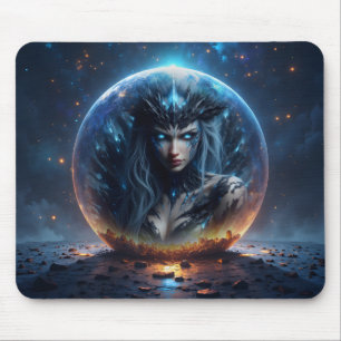 Kosmische Hexe – Geboren aus der Sternensphäre. Mousepad