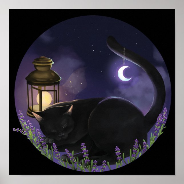 Kosmische Hexe Poster (Vorne)