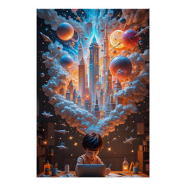 kosmische Imagination Poster